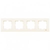 VIKO by Panasonic KARRE рамка 4 мест. крем 90960213