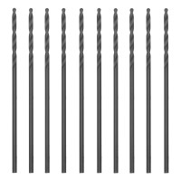 Сверло по металлу, 1 мм, полированное, HSS, 10 шт цилиндрический хвостовик Matrix