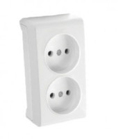 VIKO by Panasonic VERA роз. 2 мест.  ОУ бел.  16A  90681055