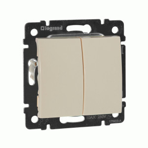 IEK VALENA мех. выкл. СУ 2 кл. сл. кость 774305 (продажа по 10шт)