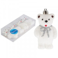 Набор елочных украшений "Медвежата" (4шт) Волшебная страна