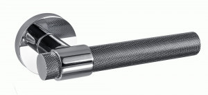 Ручка дверная компл.круг.основ. РЕНЦ Асти хром блестящий INDH 318-06 CP