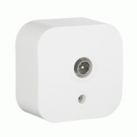 IEK QUTEO роз. TV ОУ 1 мест. бел. (RG6) 782215