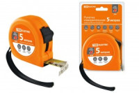 TDM Рубин рулетка 5 м 3 фиксатора, обрезин. корпус, магнит. шир.19мм (12!) SQ1018-0106