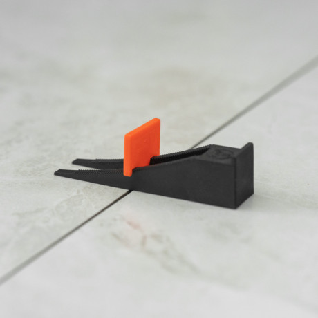 Система выравнивания плитки СВП - комплект: зажим + клин 250/250 шт Сибртех