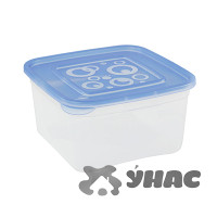 Емкость для СВЧ 0,7л (квадрат) БШ1624 (24)