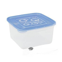 Емкость для СВЧ 0,7л (квадрат) БШ1624 (24)