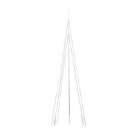 EKF PROxima Мачта молниеприемная L=8м, D=40мм (+ коробка с растяжками) AL/NI lp-l8000