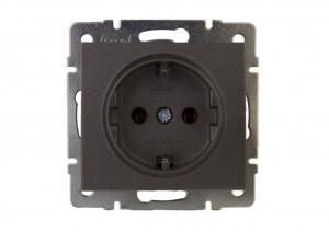 Lezard RAIN мех. роз. СУ 1 мест. черный графит матовый, земля, керамика (корпус PC) 703-4188-122