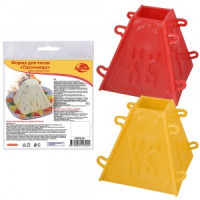 Форма д/пасхи &quot;Пасочница&quot;,700мл, 4*4см,11*11см,h=11,5см (кратность 5шт!!!),пластик МП76-54 Мультидом