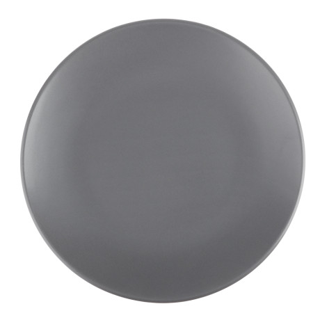 MILLIMI Тарелка десертная 20х2.5см, керамика, графит