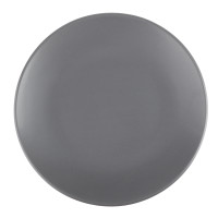 MILLIMI Тарелка десертная 20х2.5см, керамика, графит