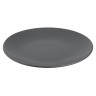 MILLIMI Тарелка десертная 20х2.5см, керамика, графит
