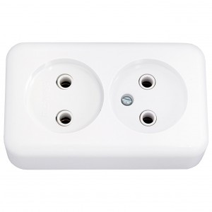 Bylectrica роз. ОУ 2 мест. бел. (корпус ABS) РА16-238