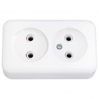 Bylectrica роз. ОУ 2 мест. бел. (корпус ABS) РА16-238