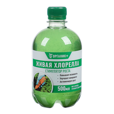Удобрение Органик+ Суспензия Хлореллы 0,5л