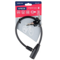 Замок вис PD-80-35см Apecs (велосипедный, автомат)  \12 (96)