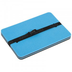 Сиденье туристическое металлизированное с карабином 350*240*30 мм  NEW