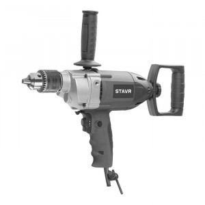 Ставр Дрель-миксер 1300Вт, 90Нм, патрон 16мм, М14, 0-550об/мин, мет.редуктор,зад.рукоятка,кабель 3м