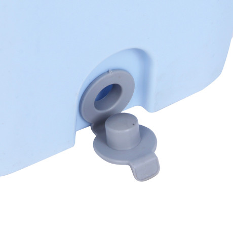 VETTA Набор для уборки с вертик.отжимом: ведро 12Л, поворотная швабра 32х124см, 2 насадки 32х12см