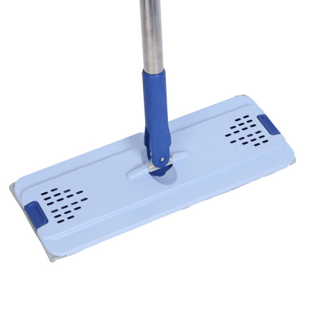 VETTA Набор для уборки с вертик.отжимом: ведро 12Л, поворотная швабра 32х124см, 2 насадки 32х12см