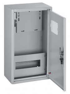TDM щит (корпус) метал. ЩУРН-1/9 (470х260х145) окно, IP31 SQ0905-0034