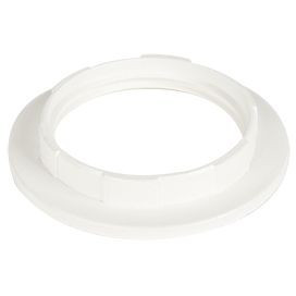 Ecola кольцо дополнительное к патрону E27 Белый УП.100шт!! RB7SPWEAY