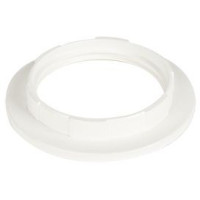 Ecola кольцо дополнительное к патрону E27 Белый УП.100шт!! RB7SPWEAY
