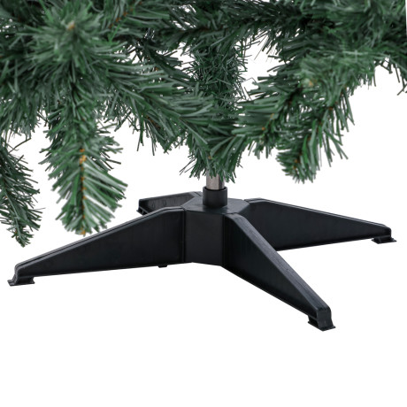 Ель искусственная "с инеем" 160 см, 475 веток, ПВХ