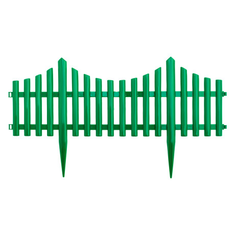 Забор декоративный "Гибкий", 24 х 300 см, зеленый, Palisad