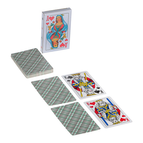 Карты игральные 36 шт/колода мультиколор картон.