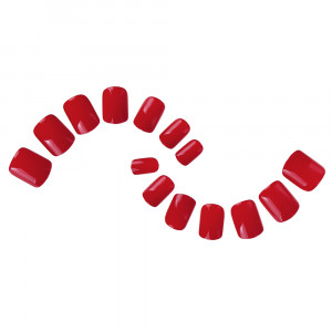 ЮНИLOOK Набор накладных ногтей самоклеящихся 24шт, 6 цветов