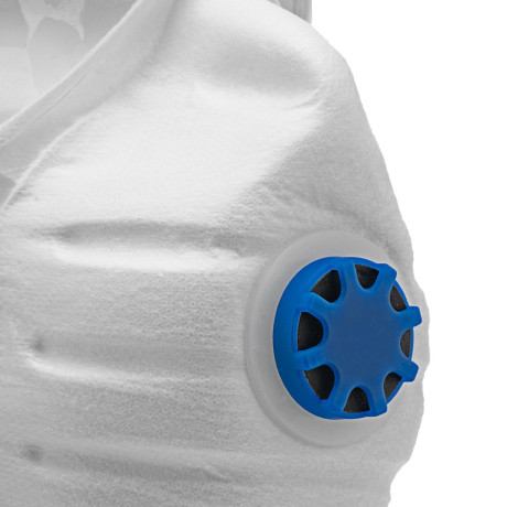 Полумаска фильтрующая формованная , модель "Исток", с клапаном выдоха, FFP1 NR