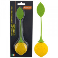 Ситечко д/заваривания чая "Лимон" TI-Lemon, р-р 15*3,5 см (силикон), 1798 Mallony