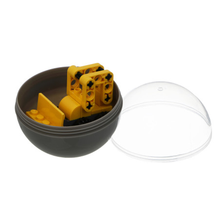 ИГРОЛЕНД Конструктор "Строительная техника" в шаре, 6,5х6,3 см, ABS, 12 видов