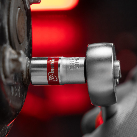 Набор универсальных торцевых головок 1/4", Spline, CrV, 4-13мм, 10 штук Matrix