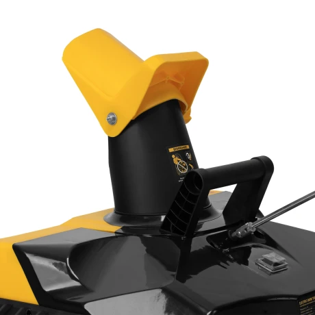 Электрическая снегоуборочная машина ESB-460-M, 1.8 кВт, металлический шнек, LED фара Denzel