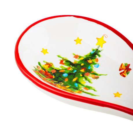 MILLIMI Лесная сказка Подставка для ложки, 22х7,5х2см, керамика