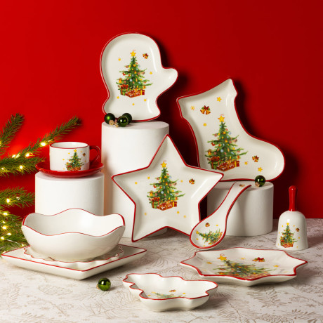 MILLIMI Лесная сказка Подставка для ложки, 22х7,5х2см, керамика