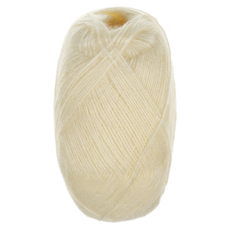 Пряжа Angora gold/Ализе 100г/550м 10 % мохер 10 % шерсть 80 % акрил (01-кремовый)