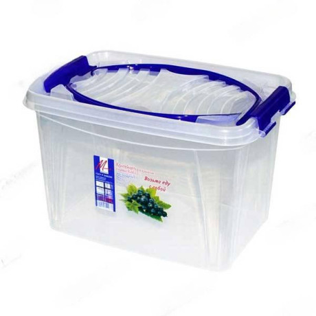 Контейнер 9 л пищевой с ручкой МилихПластик 06037