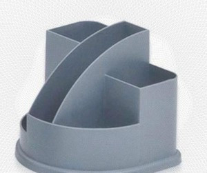 Подставка для канцелярских мелочей Attache Авангард 5 отделений серый 243521