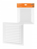 TDM  вент. решетка металл. 200х200мм белая, покрытие полимерная эмаль SQ1807-0703 