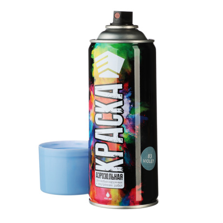 ЕРМАК Краска аэрозоль, 400 мл, фиолетовая