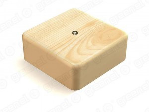 GREENEL Коробка распред. ОУ под кабель-канал 100х100х44мм, IP40, СОСНА (25шт) GE41221-11