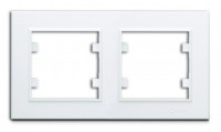 Makel Karea рамка СУ 2 мест. бел. (горизонт.) 56001702