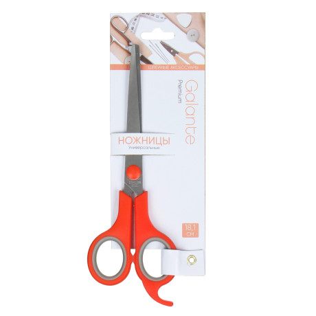 GALANTE Premium Ножницы универсальные, металл, пластик, 18,1см