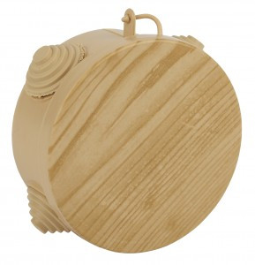 ЭРА Коробка распаячн. открытой установки КОР (сосна) 85х40мм с гермовводами 4 вх. IP54 3024