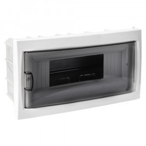 Bylectrica бокс (корпус) пластик ЩРВ-П-12 мод. встраив. с дверцей, опломбировка, IP20 (КНС-12Д)