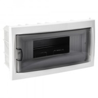 Bylectrica бокс (корпус) пластик ЩРВ-П-12 мод. встраив. с дверцей, опломбировка, IP20 (КНС-12Д)